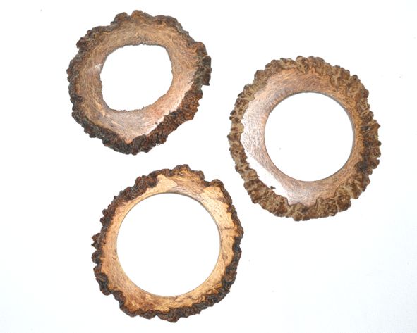 Argola ouriço castanha - Tamanhos variados (un.) (MA-256)